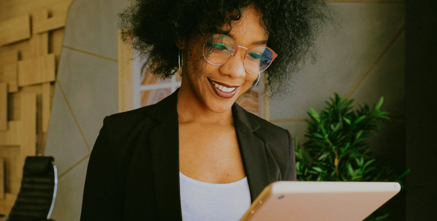 Professional receiving online support